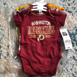 NFL Redskins onsies